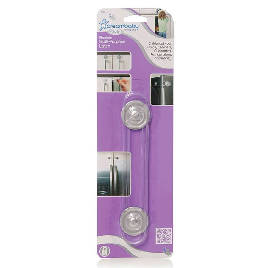 Safety Dreambaby Child Safety Locks | Dreambaby F1007 Multi Latch Silver