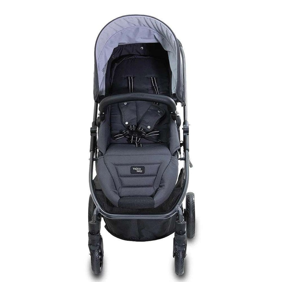 Prams Valco Baby Single Prams | Valco Baby Snap Ultra Elite Signature Grey