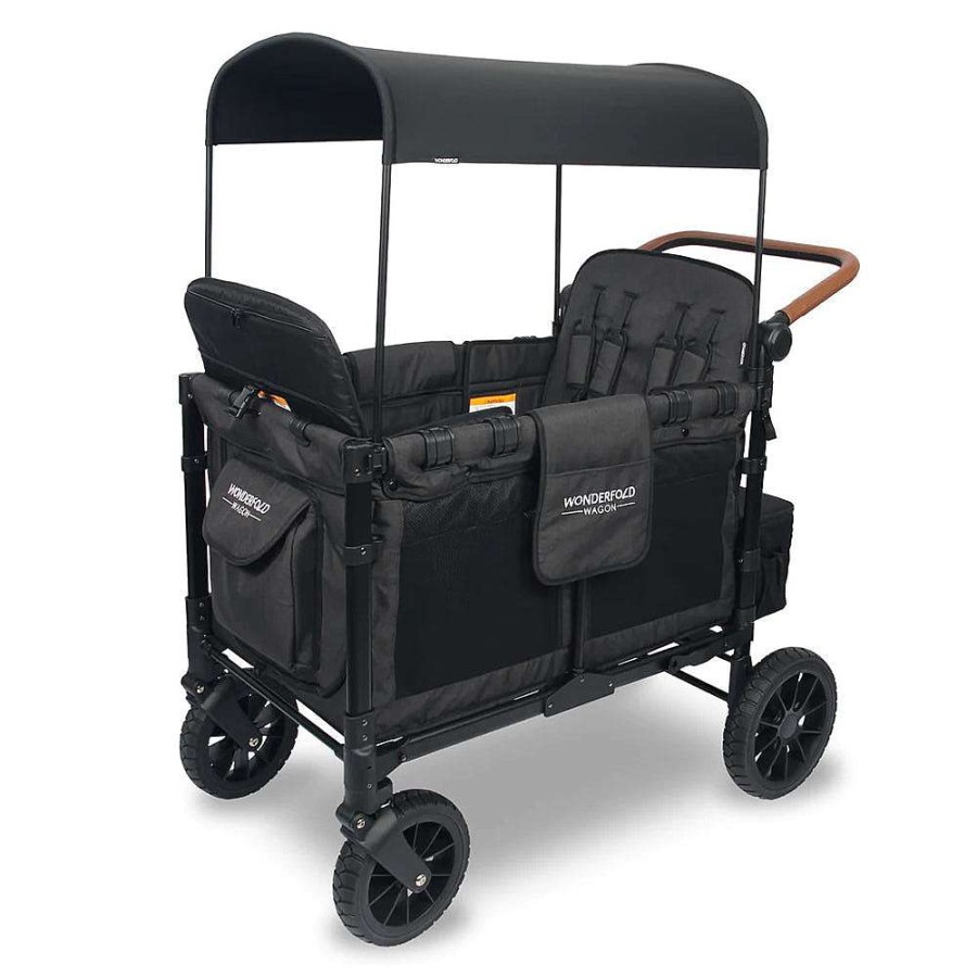 Travel Wonderfold Walking With Baby | Wonderfold W4 Luxe Quad Wagon