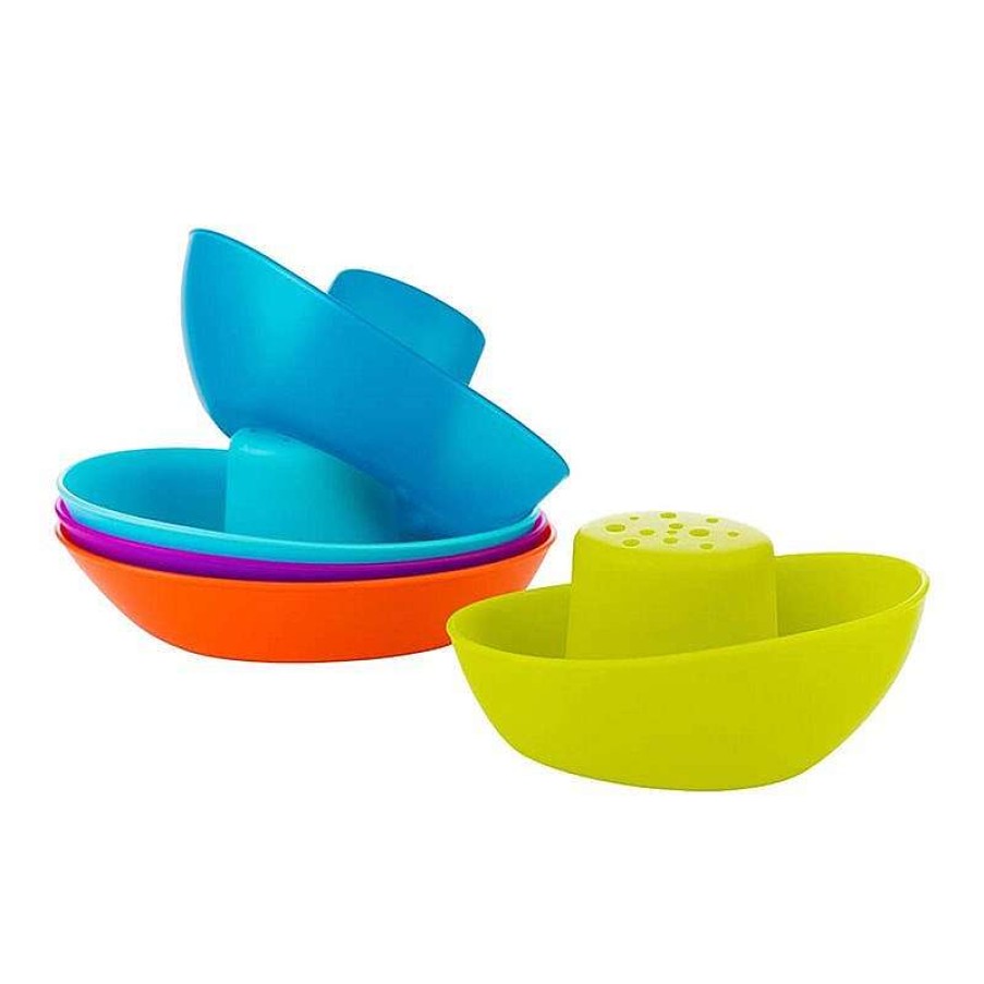 Bath Boon Toddler Essentials | Boon Fleet Stacking Boats