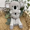 Playtime Bubba Blue Plush Toys | Bubba Blue Aussie Koala Knit Toy Set