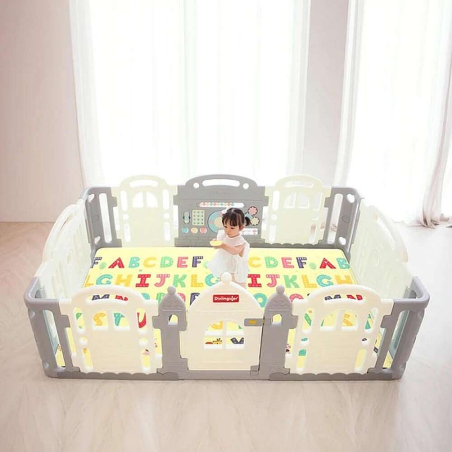 Playtime Dwinguler Playmats | Dwinguler Castle Playpen For Baby