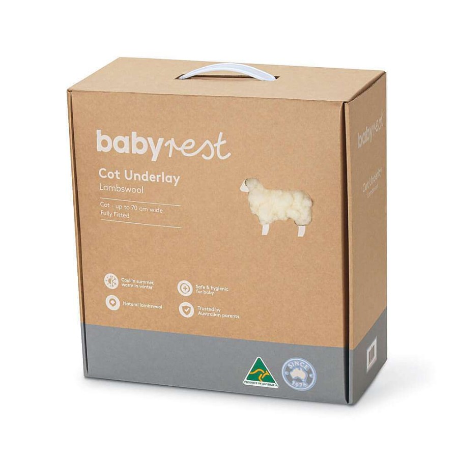 For Mum Babyrest 3Rd Trimester | Babyrest Lambswool Cot Underlay