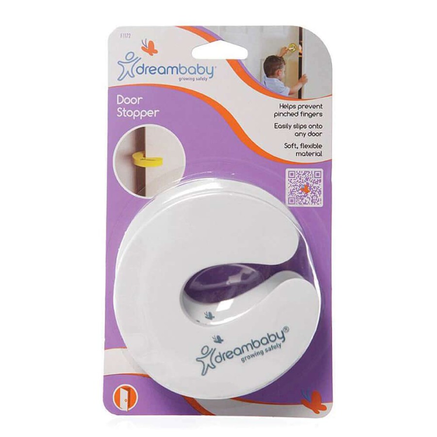 Safety Dreambaby Baby Window & Door Safety | Dreambaby F1172 Door Stoppers 2Pk