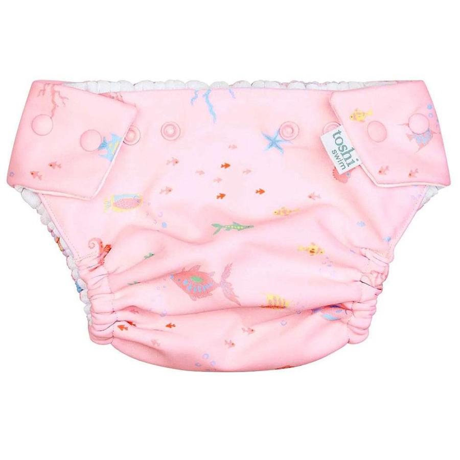 Babywear Toshi Swimwear | Toshi Swim Baby Nappy Classic Coral