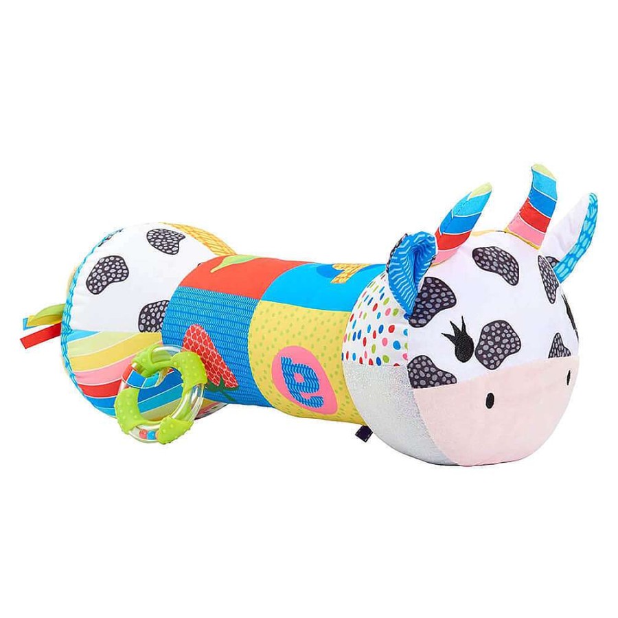 Playtime Early Learning Centre Plush Toys | Elc Blossom Farm Martha Moo Tummy Time Roller