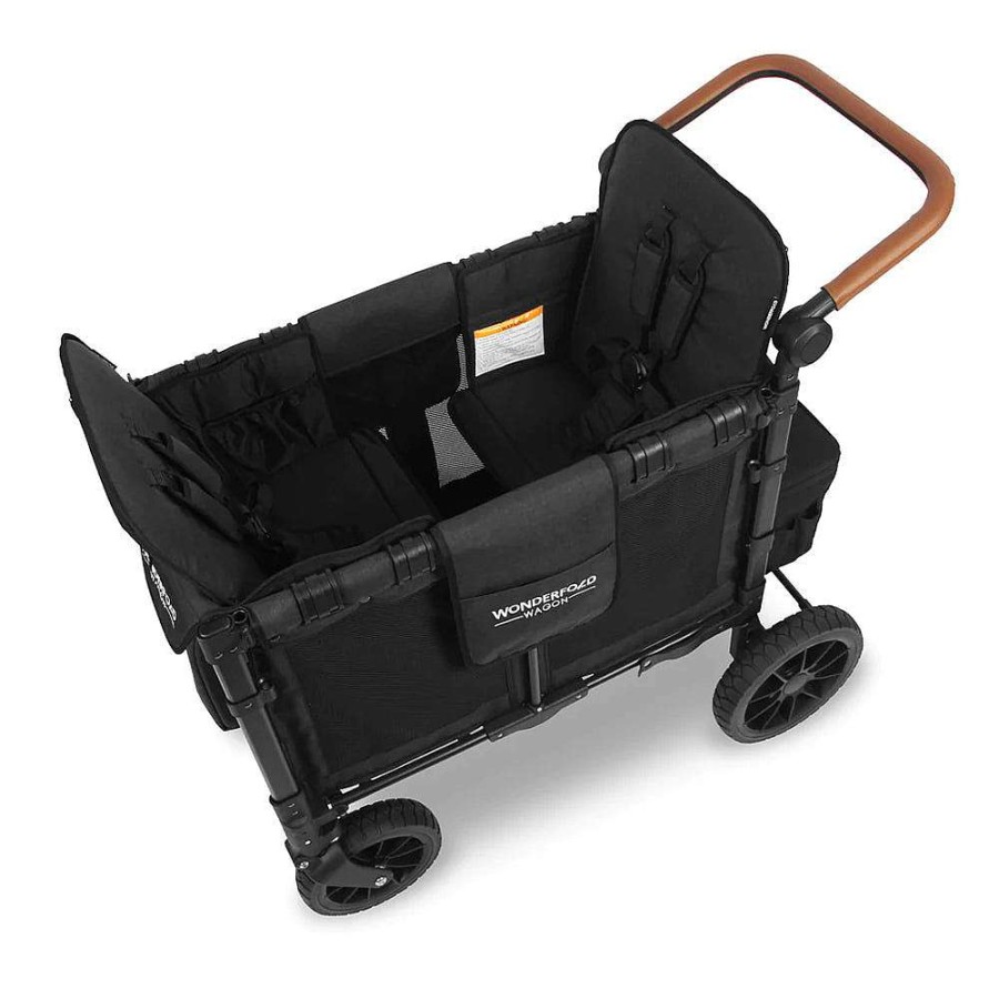 Travel Wonderfold Walking With Baby | Wonderfold W2 Luxe Double Wagon