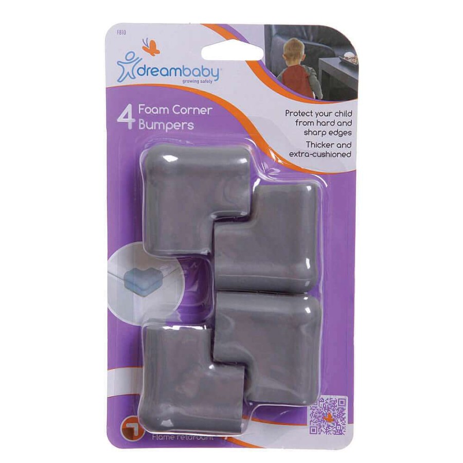 Safety Dreambaby Corner Protection | Dreambaby F810 Foam Corner Bumpers 4Pk