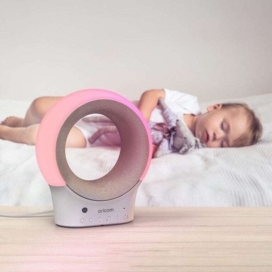 Nursery Oricom Sleep Aids | Oricom Eclipse Smart Sound Soother With Nightlight, Bluetooth Speaker And Audio Monitor