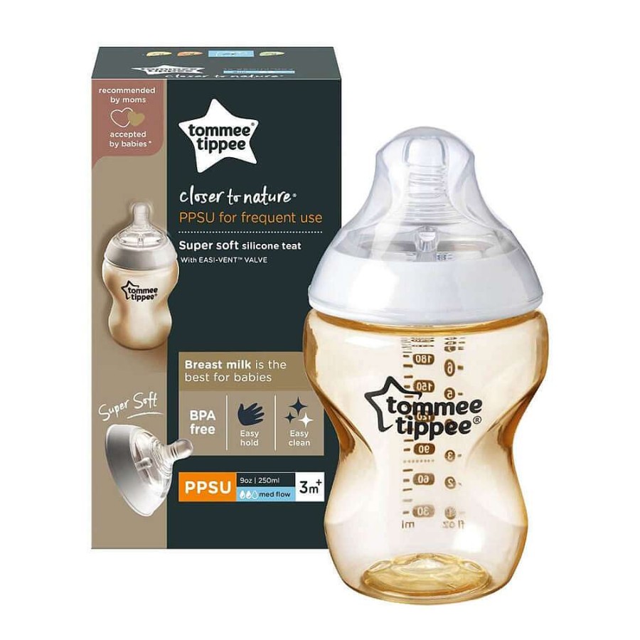 Feeding Tommee Tippee Bottles & Teats | Tommee Tippee Closer To Nature Ppsu Bottle