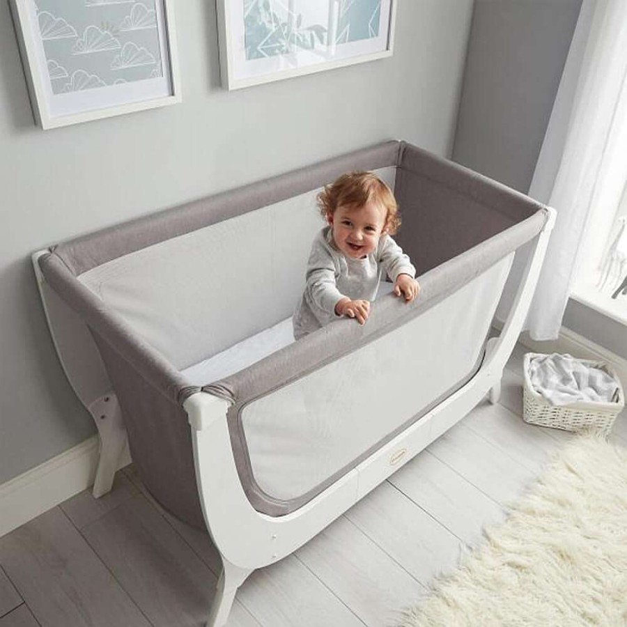 For Mum Shnuggle 3Rd Trimester | Shnuggle Air Cot Kit Stone Grey