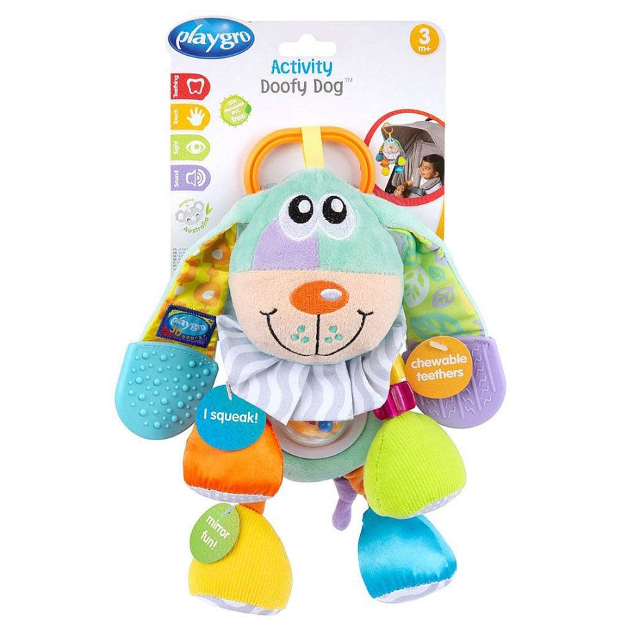 Playtime Playgro Travel Toys | Playgro Activity Friend Doofey Dog