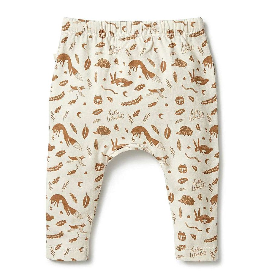 Babywear Wilson & Frenchy Baby Pants & Shorts | Wilson & Frenchy Organic Legging Hello World