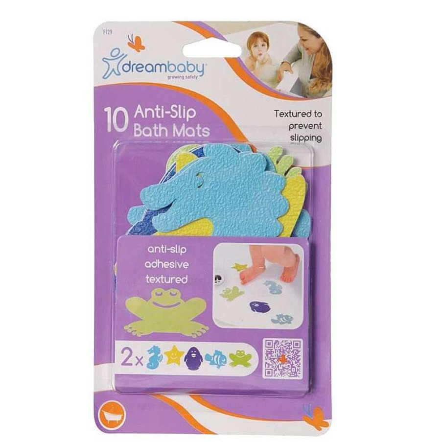 Bath Dreambaby Toddler Essentials | Dreambaby F129 Non-Slip Adhesive Bath Mats