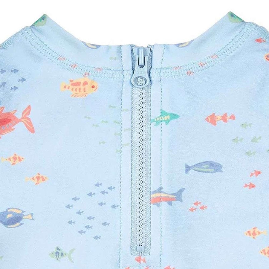 Babywear Toshi Swimwear | Toshi Swim Baby Rashie Long Sleeve Classic Reef