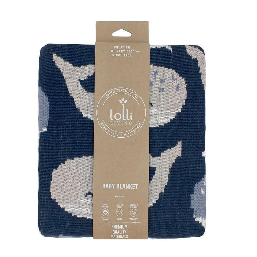 For Mum Lolli Living 3Rd Trimester | Lolli Living Oceania Pram Knitted Blanket