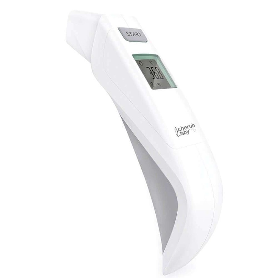 For Mum Cherub Baby 2Nd Trimester | Cherub Baby 5-In-1 Touchless Forehead Ear & Bath Thermometer