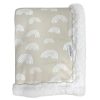 Playtime Bubba Blue Comforters | Bubba Blue Nordic Cuddle Blanket Lamb Fleece