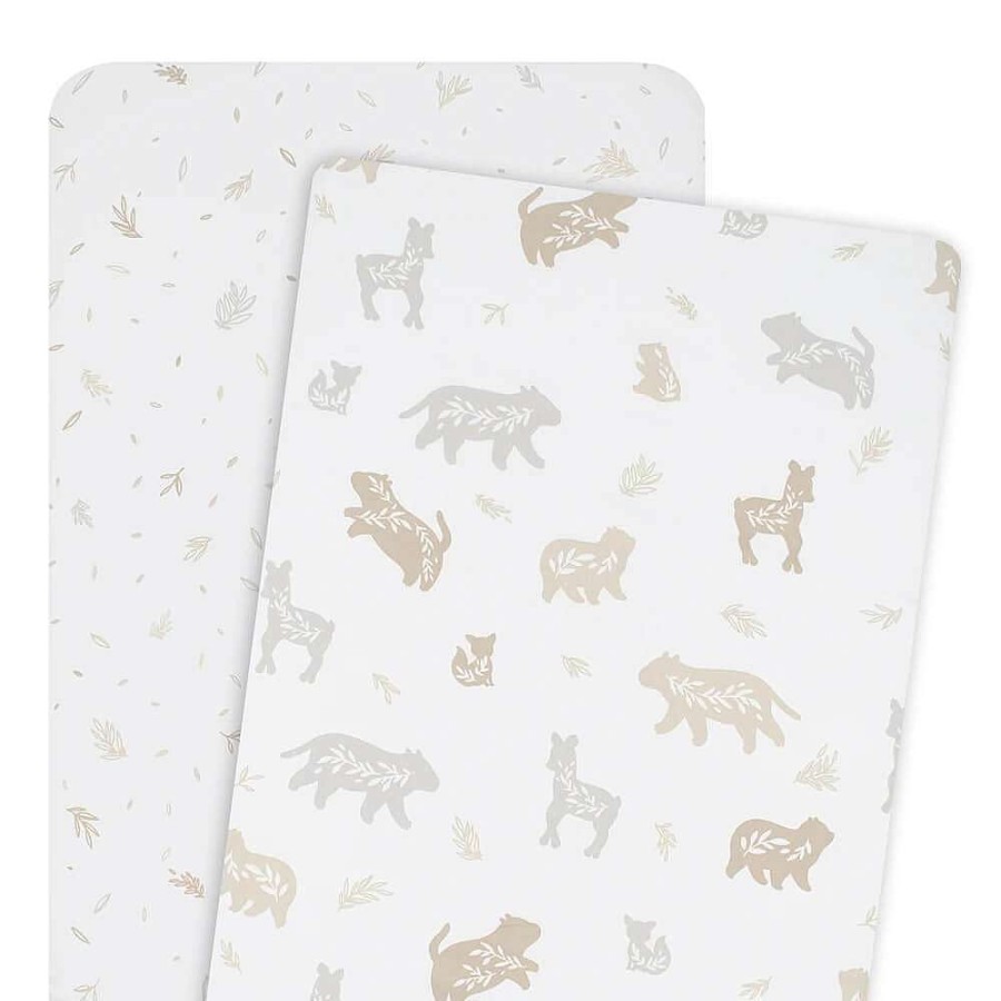 For Mum Lolli Living 3Rd Trimester | Lolli Living Bosco Bear Cradle/Bedside Sleeper Fitted Sheet