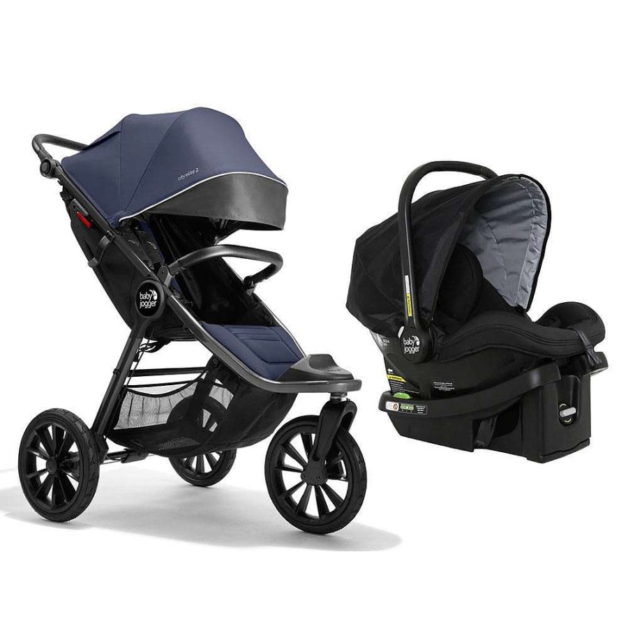 Travel Baby Jogger Walking With Baby | Baby Jogger Elite 2 Pram + Capsule Bundle