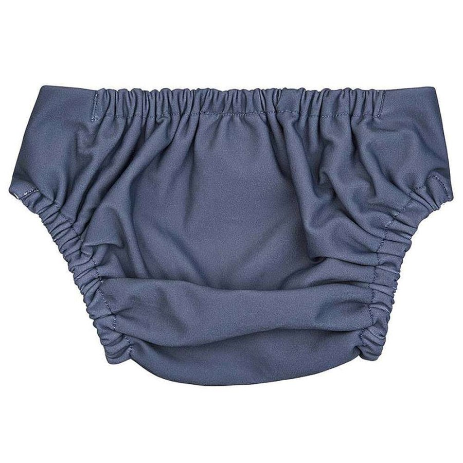 Babywear Toshi Swimwear | Toshi Swim Baby Nappy Solid Moonlight