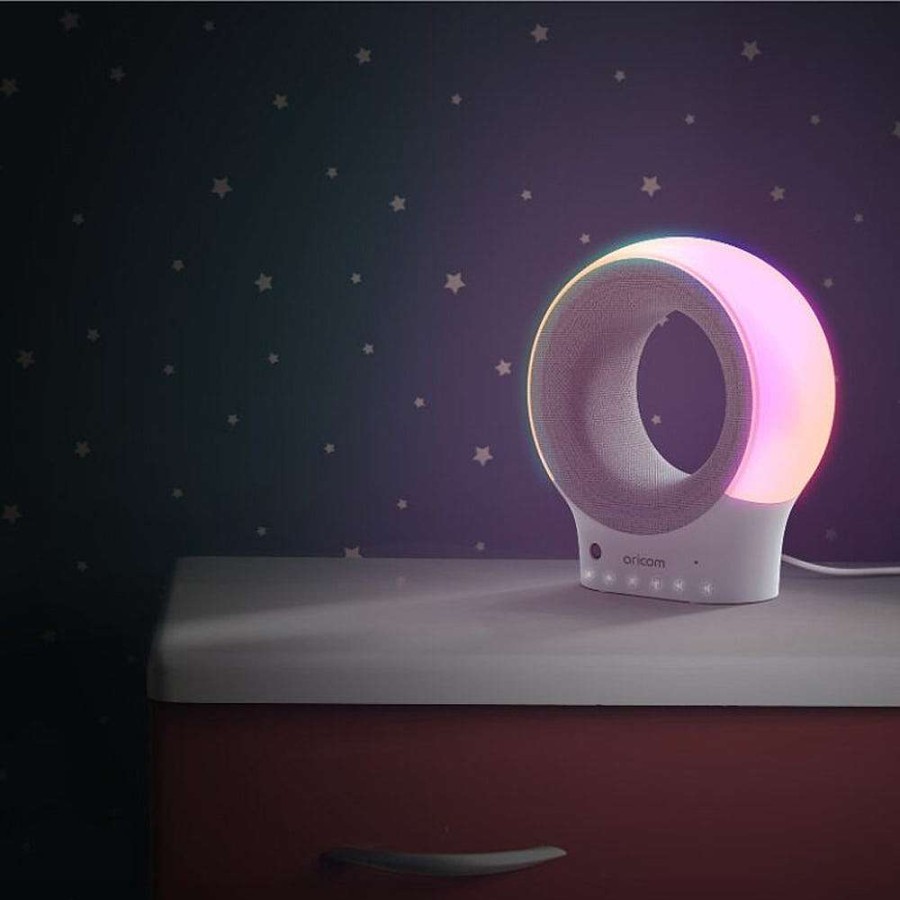 Nursery Oricom Sleep Aids | Oricom Eclipse Smart Sound Soother With Nightlight, Bluetooth Speaker And Audio Monitor