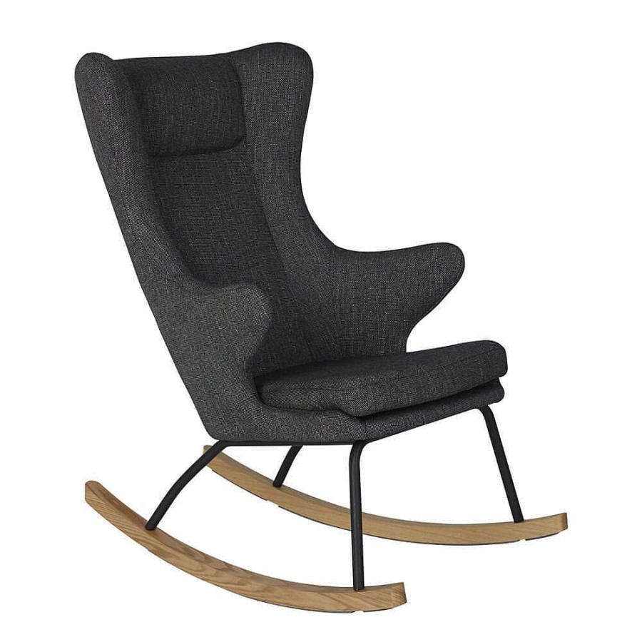 For Mum Quax 3Rd Trimester | Quax Deluxe Rocking Chair Black