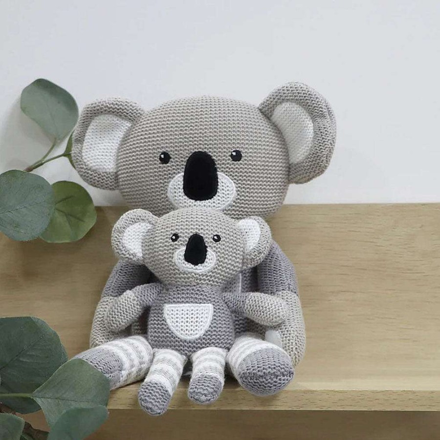 Playtime Bubba Blue Plush Toys | Bubba Blue Aussie Koala Knit Toy Set