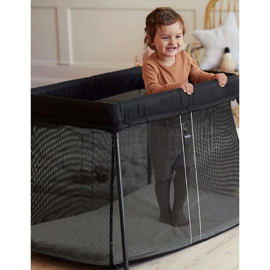 Playtime BabyBjorn Playpens | Babybjorn Travel Cot Black