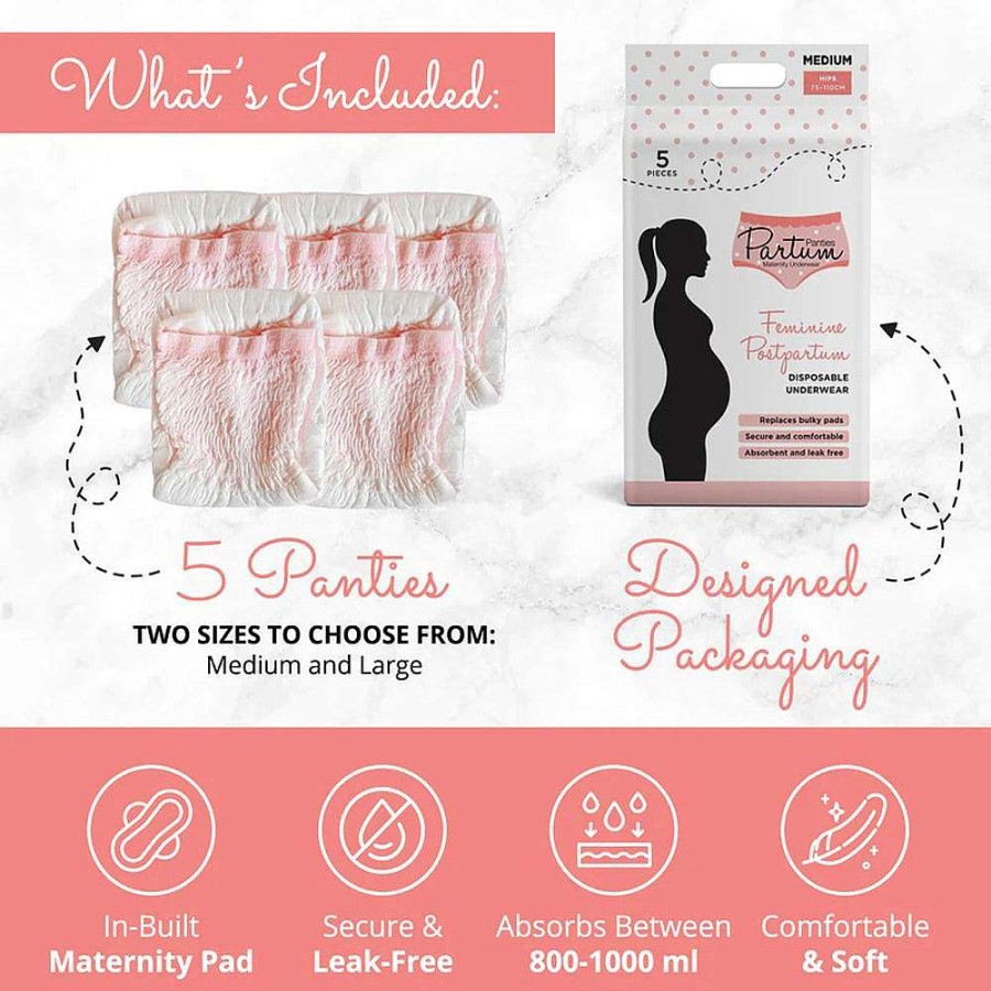 For Mum Partum Panties Preparing For Hospital | Partum Panties Disposable Underwear