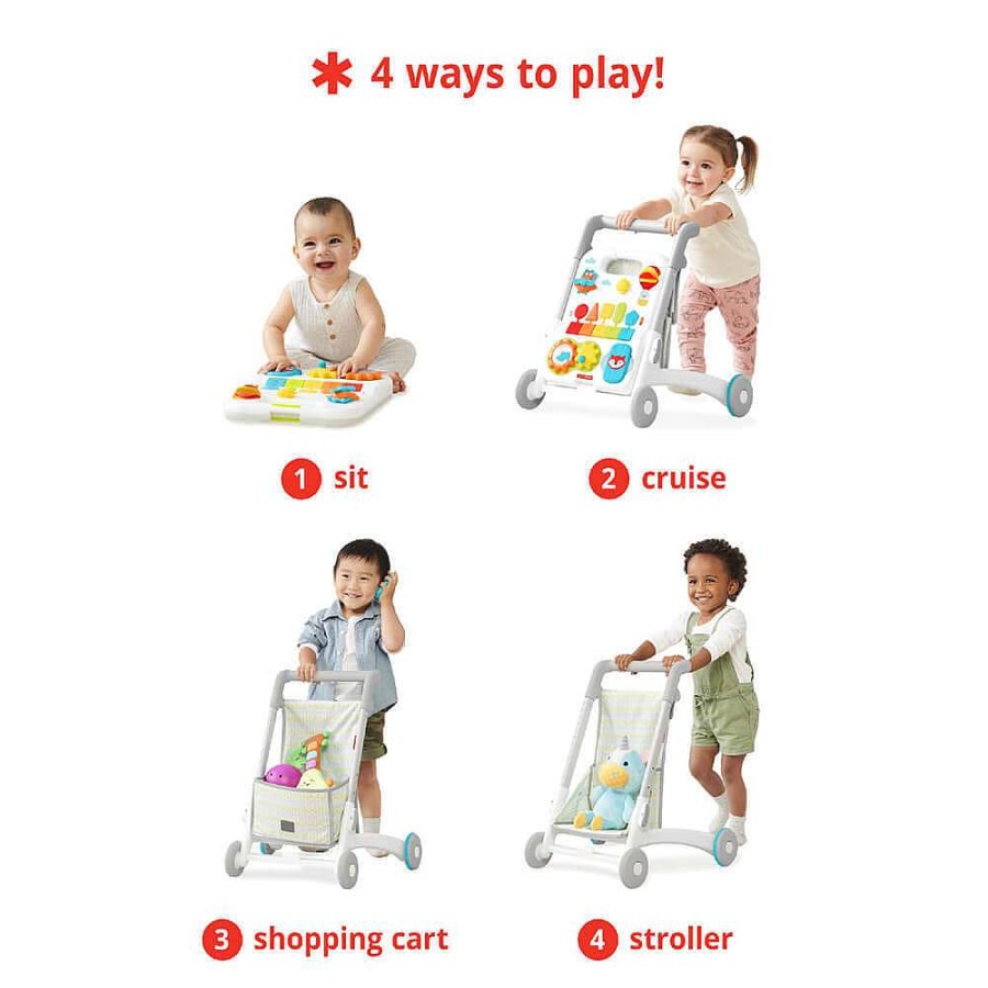 Playtime Skip Hop Activity Centres & Walkers | Skip Hop Explore & More Grow Along 4-In-1 Activity Walker