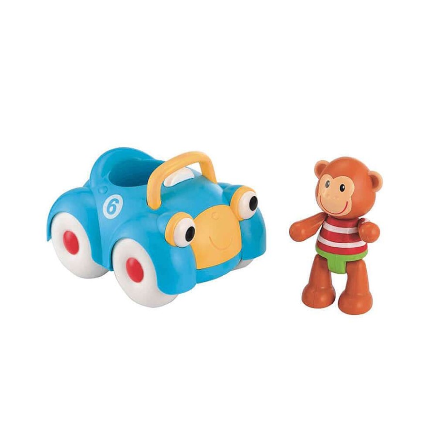 Playtime Early Learning Centre Baby Toys | Elc Toybox Monty Monkey & His Racing Car