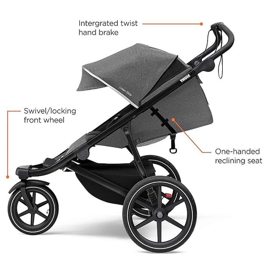 Travel Thule Running With Baby | Thule Urban Glide 2 Stroller Limited Edition