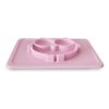 Feeding Plum Plates & Bowls | Plum Silicone Suction Plate Powder Pink Owl