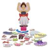 Playtime Melissa & Doug Kids Puzzles | Melissa & Doug Magnetic Pretend Play Nina Ballerina