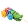 Playtime Plan Toys Wooden Toys | Plan Toys Rainbow Alligator