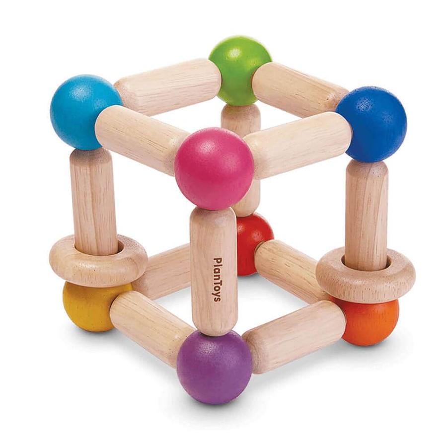 Playtime Plan Toys Wooden Toys | Plantoys Square Clutching Toy