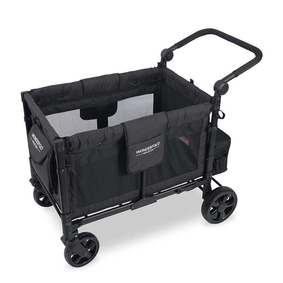 Travel Wonderfold Walking With Baby | Wonderfold W4 Elite Quad Wagon