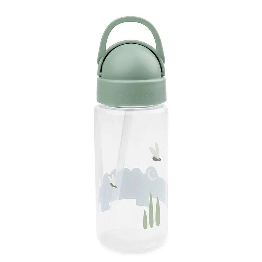 Feeding Done By Deer Bottles & Teats | Done By Deer Straw Bottle Croco Green