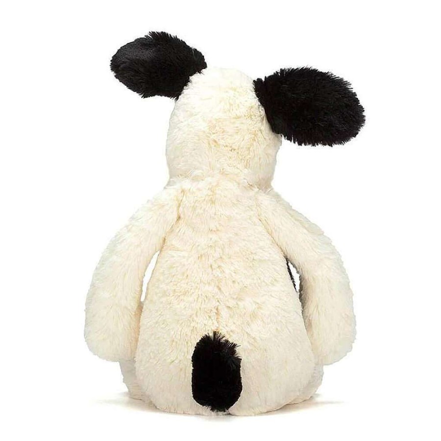 Playtime Jellycat Plush Toys | Jellycat Bashful Black & Cream Puppy Small