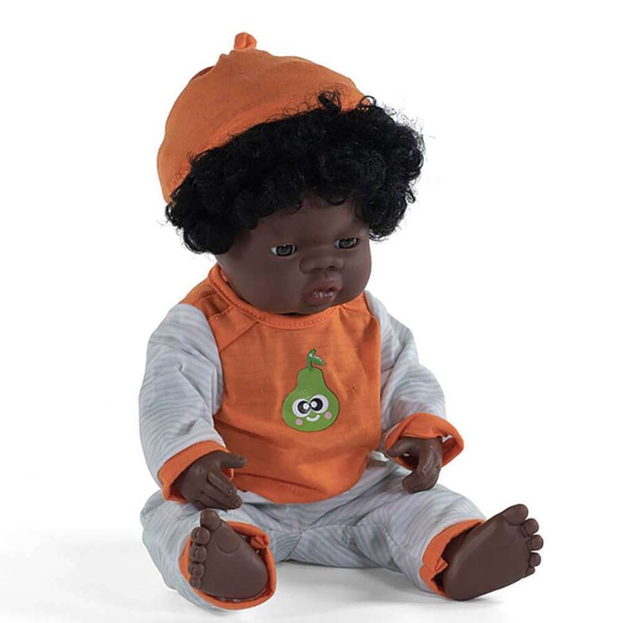 Playtime Miniland Plush Toys | Miniland African Baby Doll 38Cm