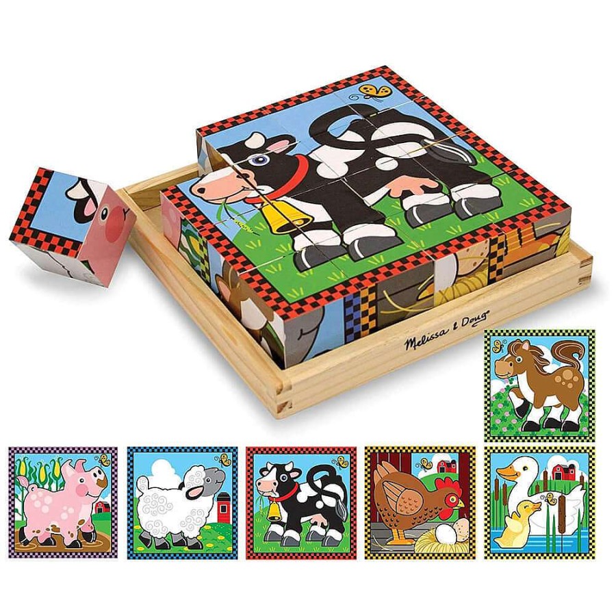 Playtime Melissa & Doug Kids Puzzles | Melissa & Doug Cube Puzzle