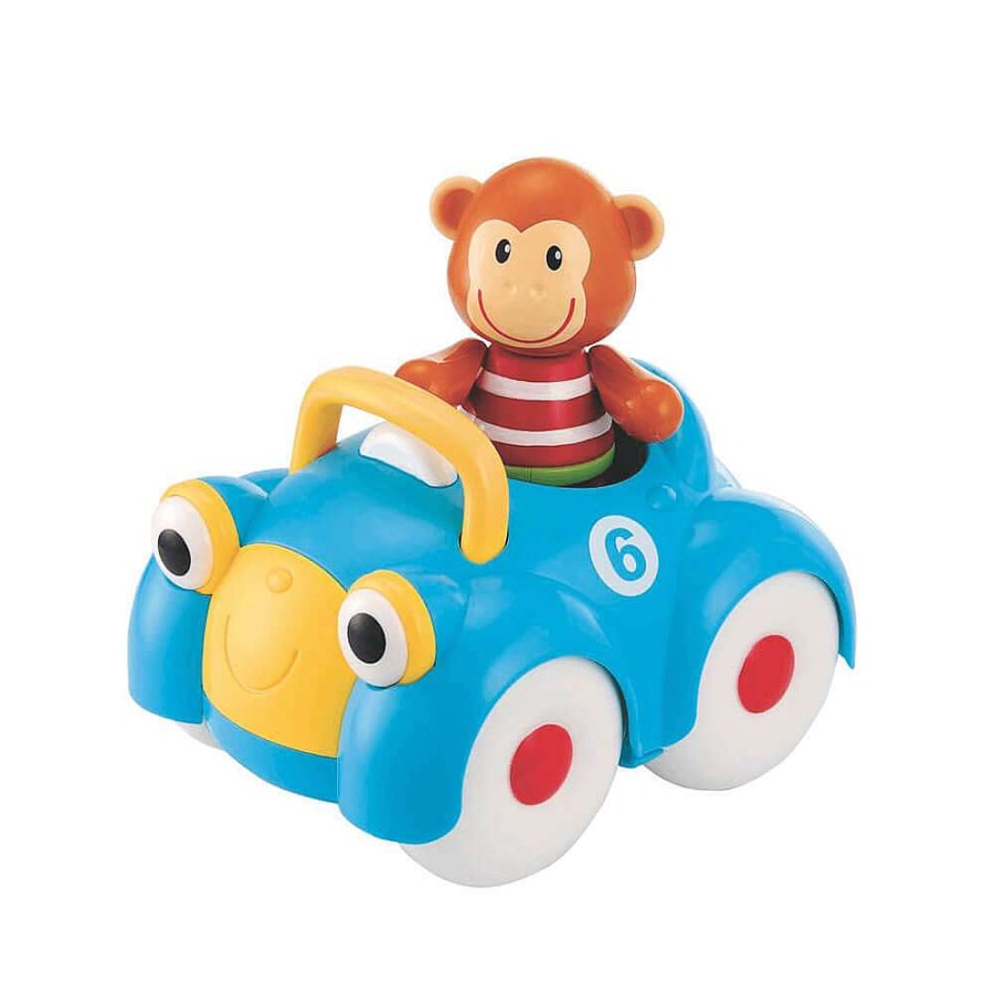 Playtime Early Learning Centre Baby Toys | Elc Toybox Monty Monkey & His Racing Car