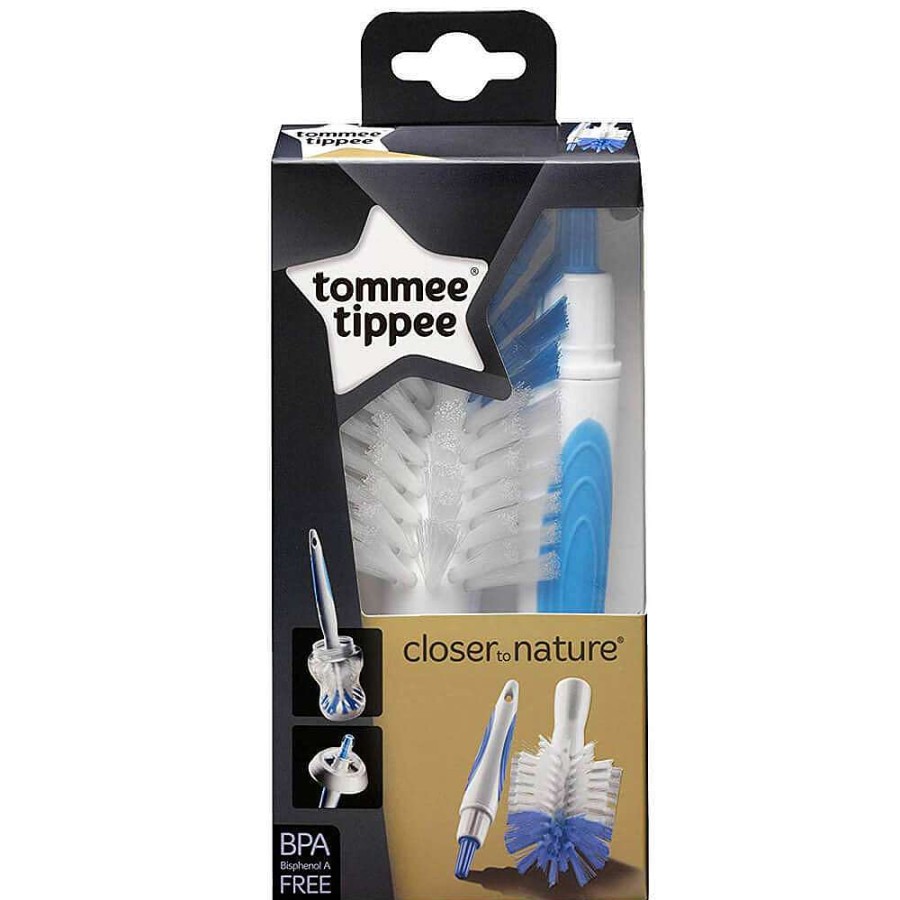 Feeding Tommee Tippee Cleaning & Accessories | Tommee Tippee Closer To Nature Bottle & Teat Brush