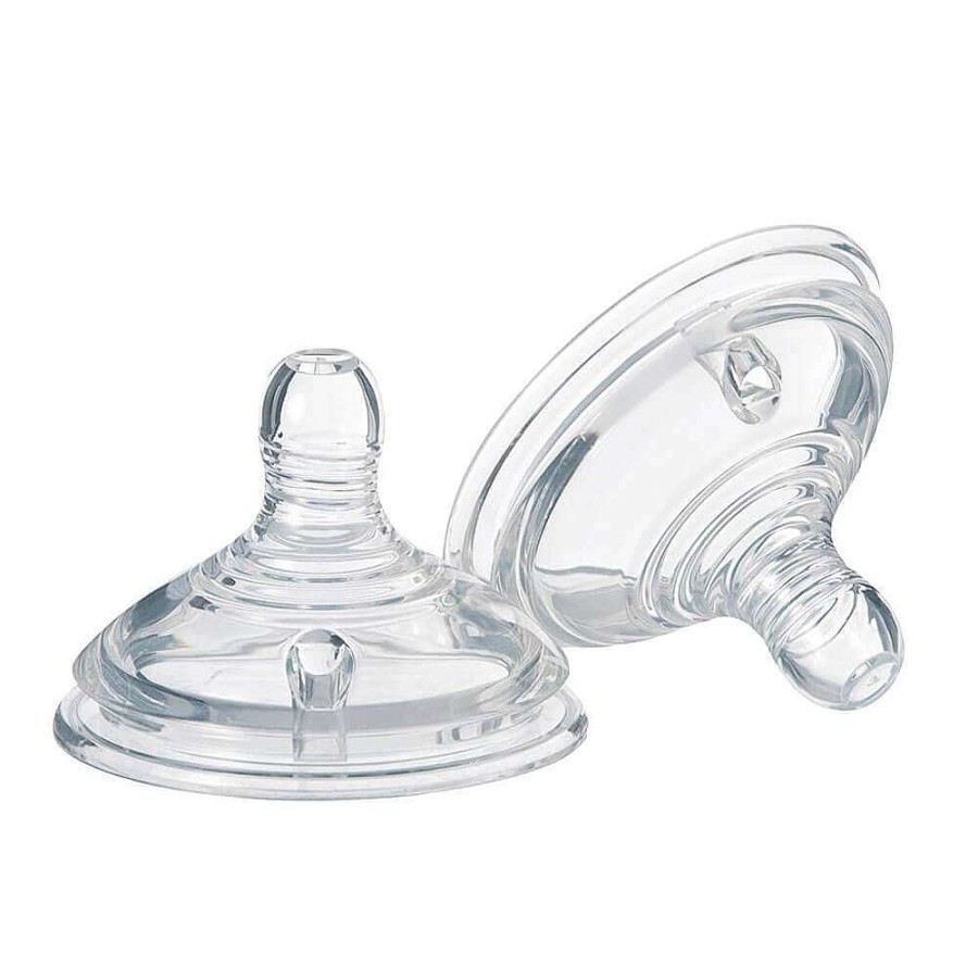 Feeding Tommee Tippee Bottles & Teats | Tommee Tippee Closer To Nature Teats 2Pk