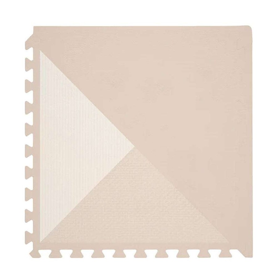 Playtime Toddlekind Playmats | Toddlekind Prettier Puzzle Playmat Kyte Mocha