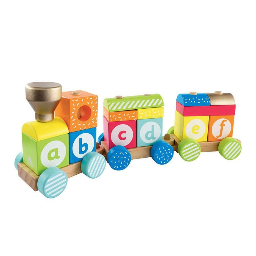 Playtime Early Learning Centre Wooden Toys | Elc Wooden Stacking Train