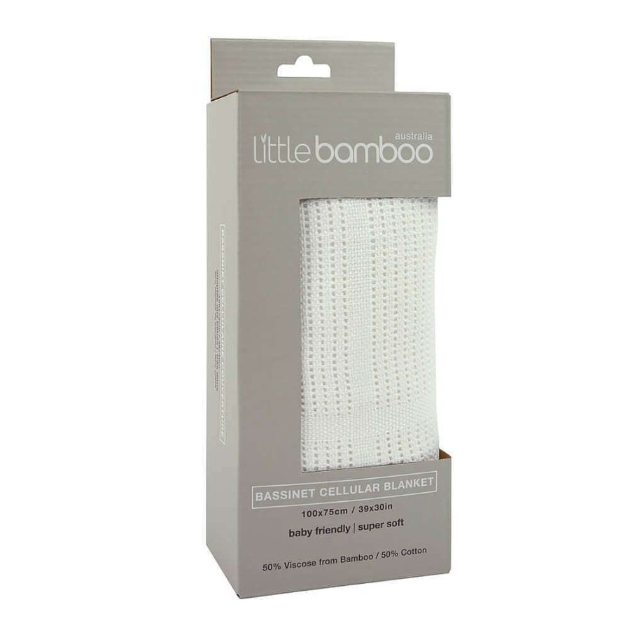 For Mum Little Bamboo 3Rd Trimester | Little Bamboo Bassinet Cellular Blanket