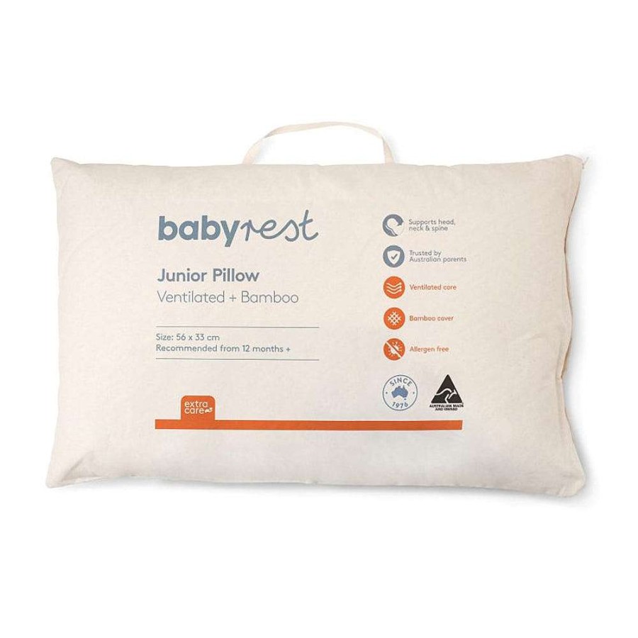 Nursery Babyrest Baby Pillows | Babyrest Ventilated Bamboo Junior Pillow