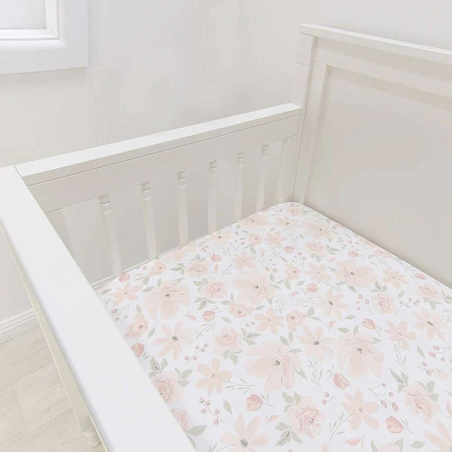 For Mum Lolli Living 3Rd Trimester | Lolli Living Meadow Cot Fitted Sheet